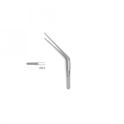 Wilde Dressing Forceps - Angled