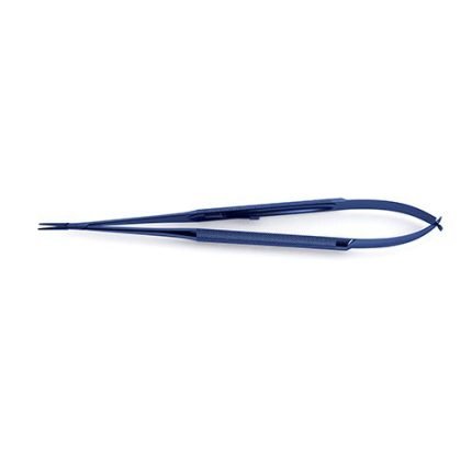 Micro Needle Holder - Round Handle
