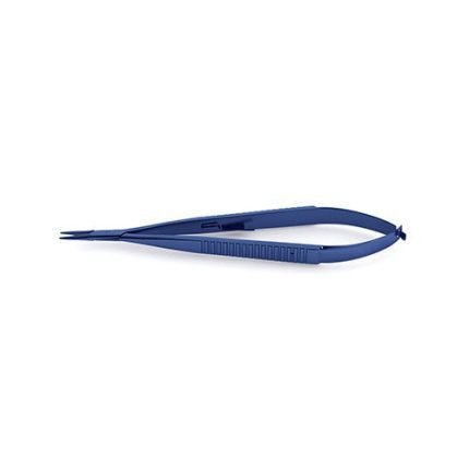 Micro Needle Holder - Flat Handle