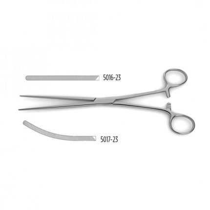 Doyen Intestinal Forceps - Diagonal Serrations